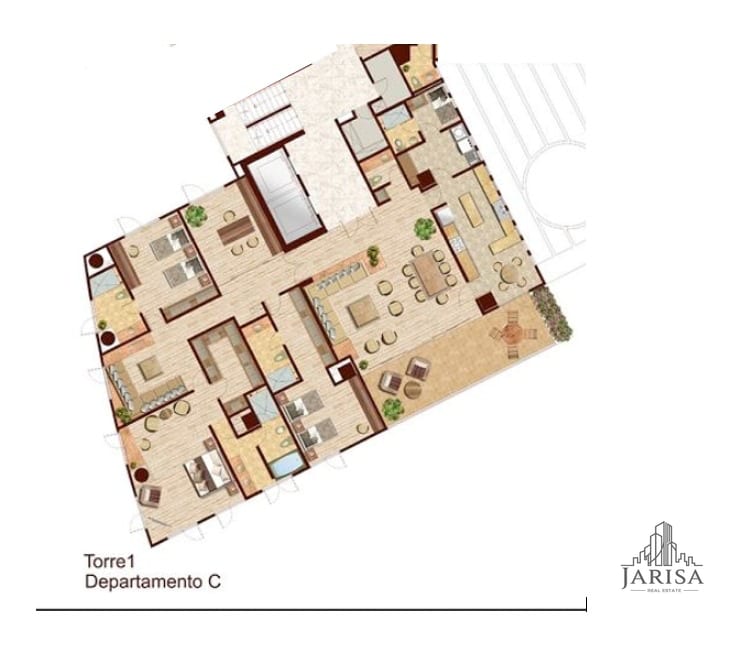 Lujoso Apartamento en Venta/renta Zona 1O (copia) — Apartamento en Alquiler en Zona 10, Guatemala, Ciudad — foto 12 de 12