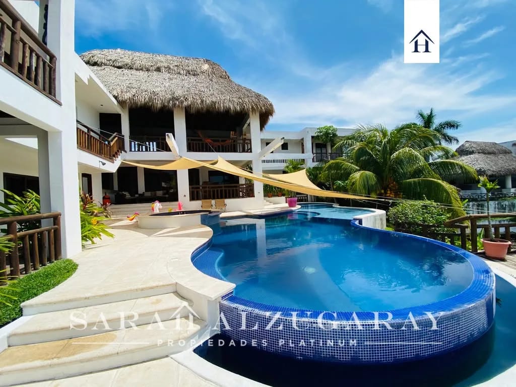 Casa de Playa a Orilla del Canal 9 Hab | Marina del Sur Juan Gaviota — Casa vacacional en Venta en Juan Gaviota Marina del Sur, Puerto San José, Escuintla — foto 2 de 11