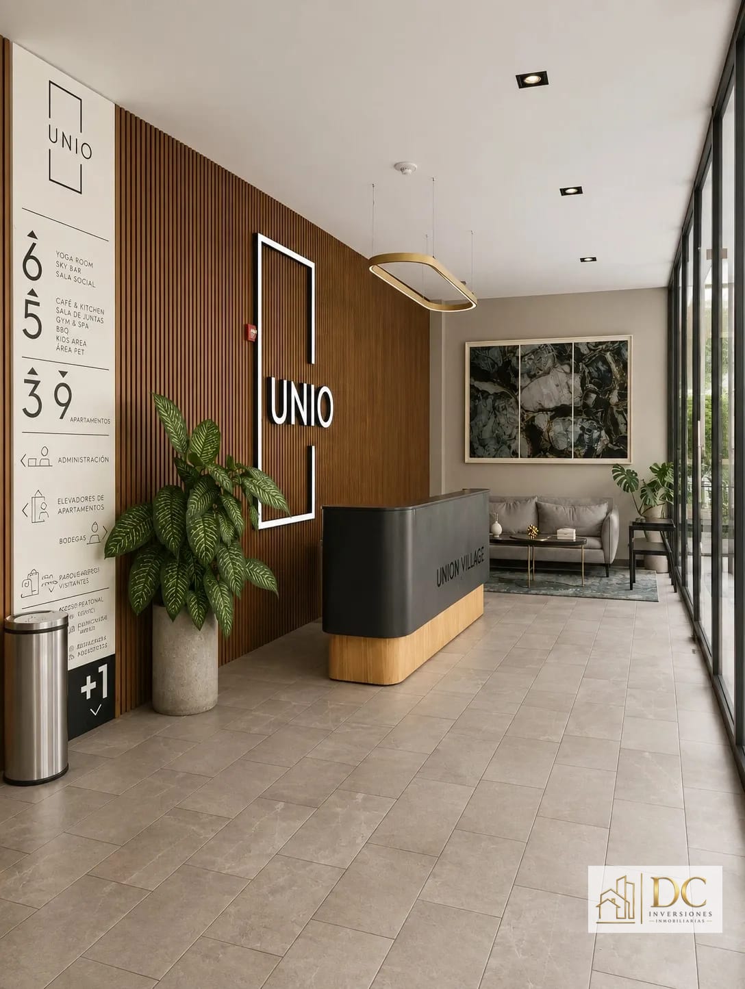 đ Apartamento en Renta â 2 Hab + BalcĂłn | Edificio Unio | Zona 14 â Apartamento en Alquiler en Zona 14, Guatemala, Ciudad â foto 2 de 17