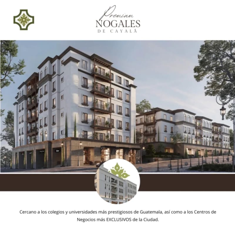 PENTHOUSE EN VENTA 3 Hab.| Nogales, Cayalá Z.16 — Apartamento en Venta en Ciudad Cayalá, Zona 16, Guatemala, Ciudad — foto 2 de 6