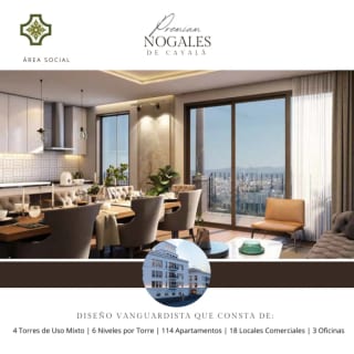PENTHOUSE EN VENTA 3 Hab.| Nogales, Cayalá Z.16 — Apartamento en Venta en Ciudad Cayalá, Zona 16, Guatemala, Ciudad — miniatura 3 de 6