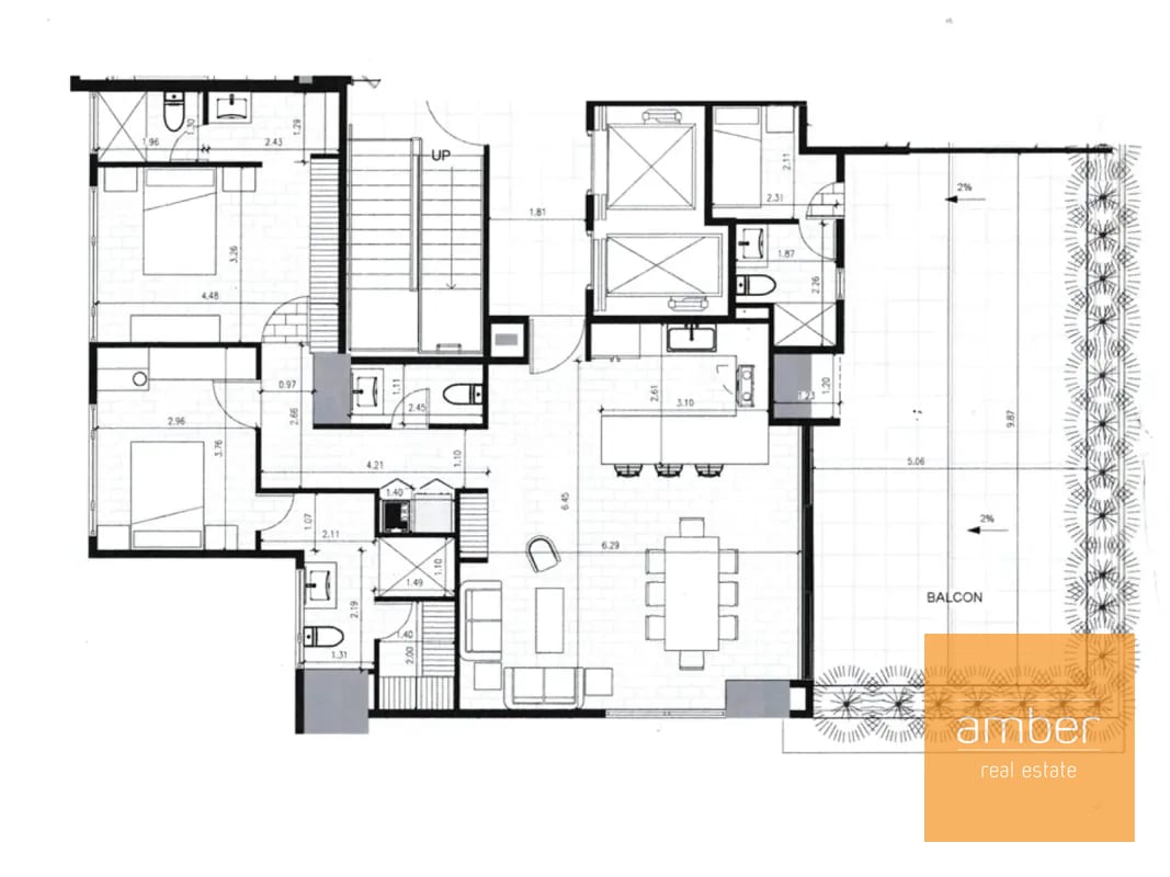 Penthouse en Elemento, Plaza Berlín, zona 13 — Apartamento en Venta en Elemento Plaza Berlín, Zona 13, Guatemala, Ciudad — foto 7 de 7
