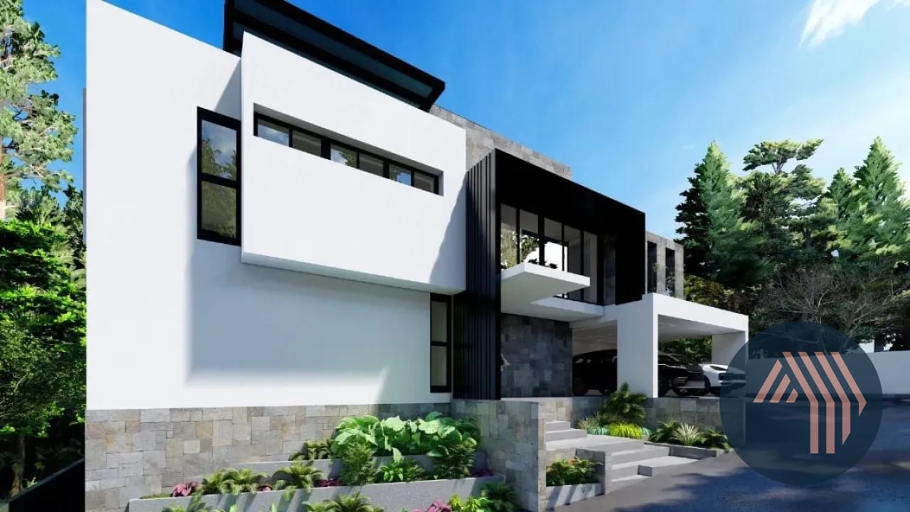 Venta de Moderna Casa en Planos - Santa Rosalía, KM 12.5 CES — Casa en Venta en Santa Rosalia La Laguna, Carretera a El Salvador, Guatemala, Ciudad — foto 1 de 17