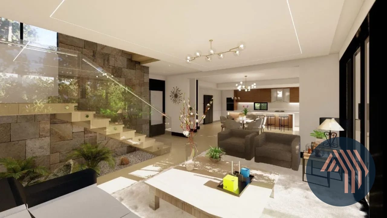 Venta de Moderna Casa en Planos - Santa Rosalía, KM 12.5 CES — Casa en Venta en Santa Rosalia La Laguna, Carretera a El Salvador, Guatemala, Ciudad — foto 5 de 17