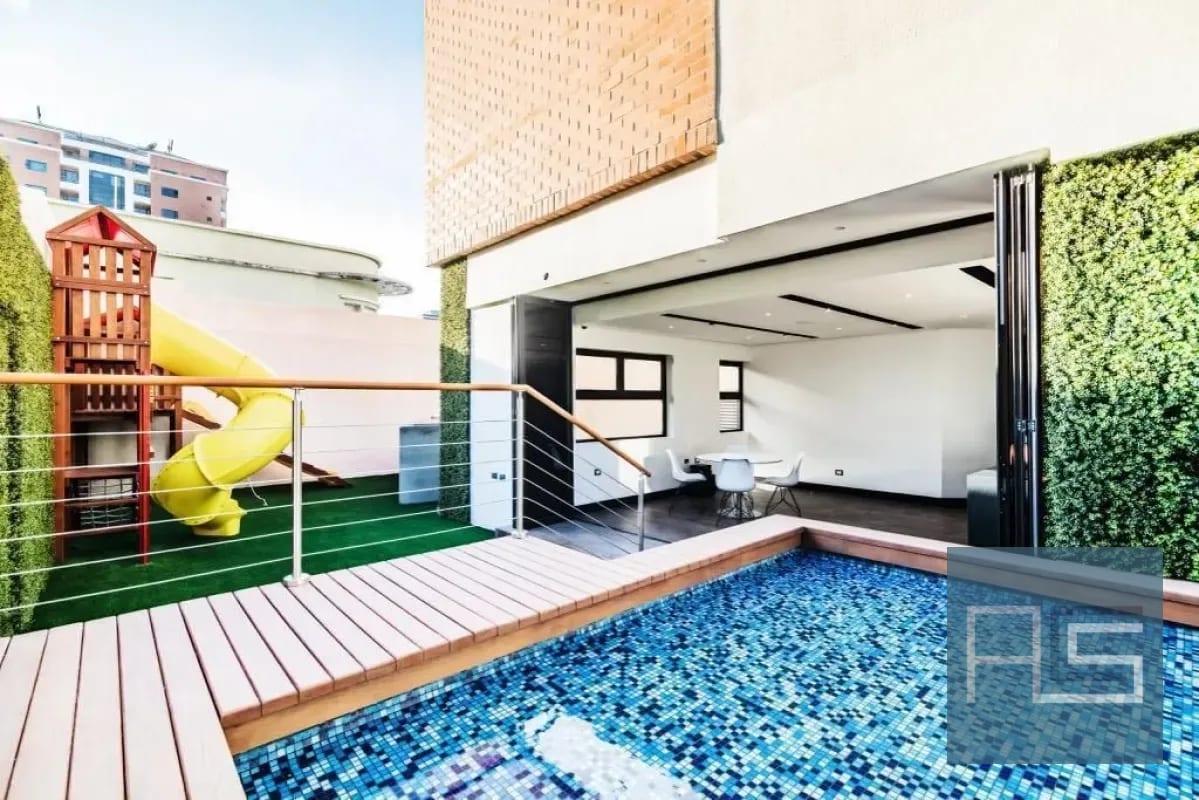 Moderno y amplio apartamento de 2 niveles, 4 hab. con jardín y 3 parqueos en Renta — Apartamento en Alquiler en Vivalt, Zona 10, Guatemala, Ciudad — foto 11 de 14