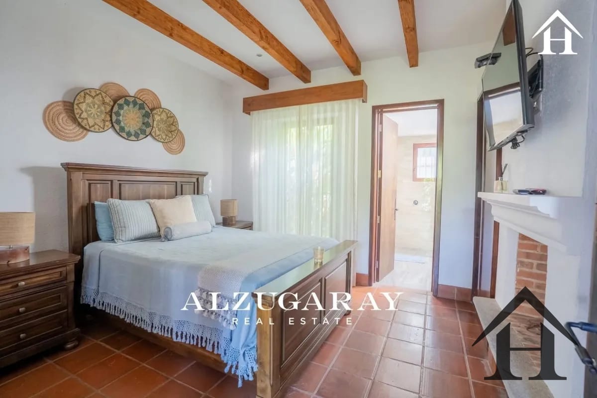 casa de 1 nivel con piscina / amueblada / condominio Antigua — Casa en Venta en Antigua, Sacatepéquez — foto 4 de 11