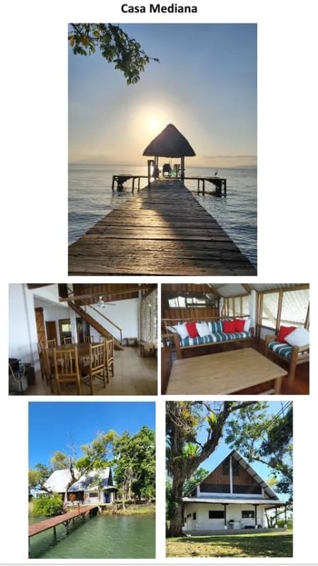 *propiedades en Venta en Lago de Izabal, Rio Dulce, Punta CAIMANES*+1 — Casa vacacional en Venta en Amatique Bay, Izabal — foto 3 de 5