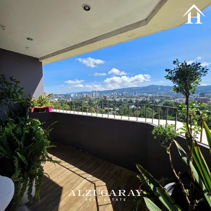 penthouse con jardin pergola y jacuzzi zona 14 — Apartamento en Venta en Zona 14, Guatemala, Ciudad — foto 2 de 11